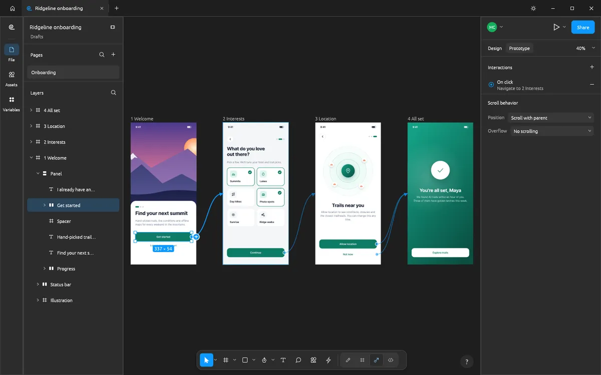 Prototyping in FigCraft
